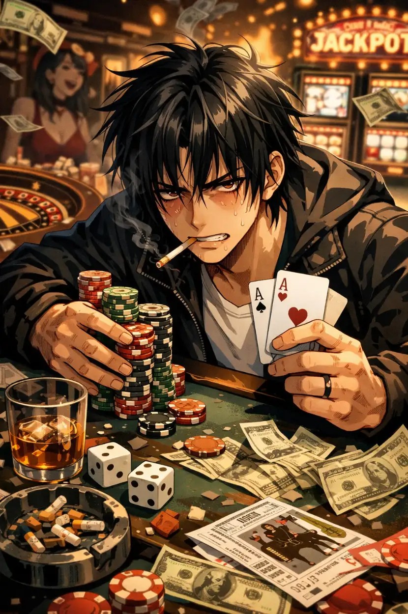 赌狗的五个阶段,从好奇到彻底崩溃,你现在正在经历哪个阶段